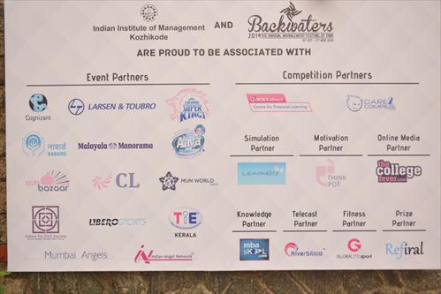 Sponsors at the event