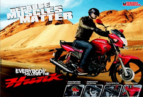 Hero honda advertisement #7
