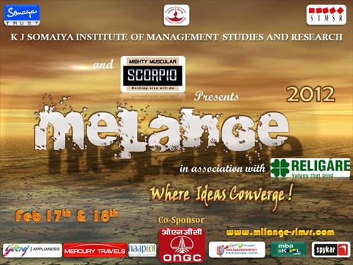 Melange 2012 Official Poster
