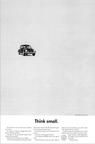 Volkswagen think small