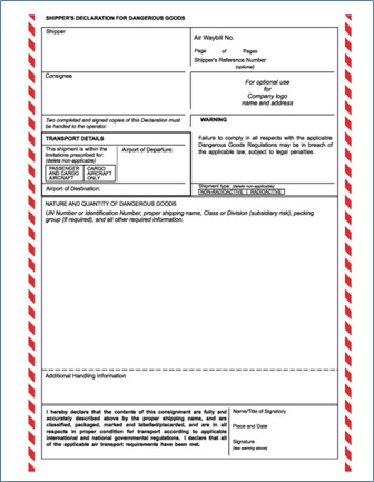 Declaration of Dangerous Goods Definition | Operations & Supply Chain Dictionary | MBA Skool ...