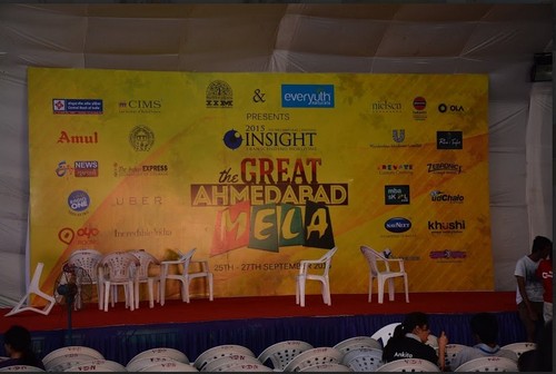 Event podium at IIMA Insight 2015