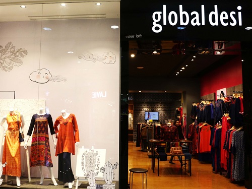 Buy GLOBAL DESI Floral Polyester Round Neck Women's Festive Wear Kurta |  Shoppers Stop