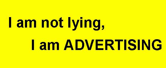 Is Advertising Lying ?