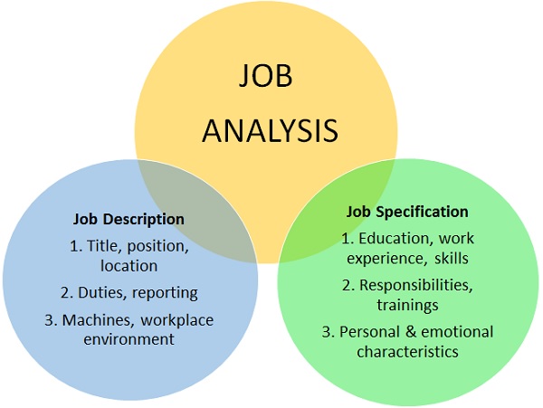 Job Analysis - Job Description and Job Specification